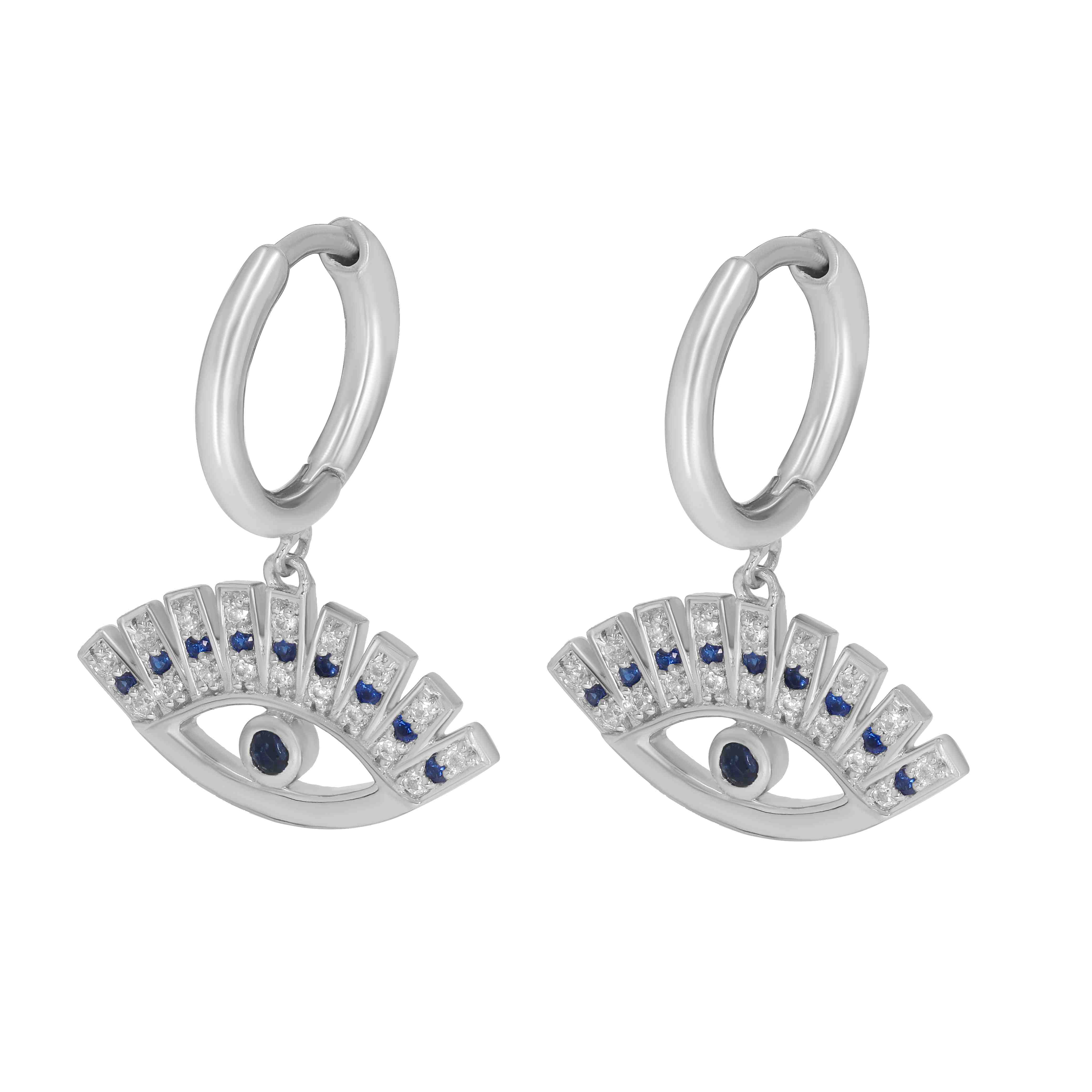 Evil Eye Huggie Hoop Earring ER21208A